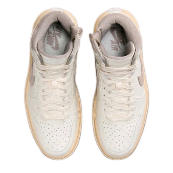 Nike Air Jordan 1 Elevate High SE Womens Sail College Grey Size 11 DZ3744 100 - Picture 7 of 13